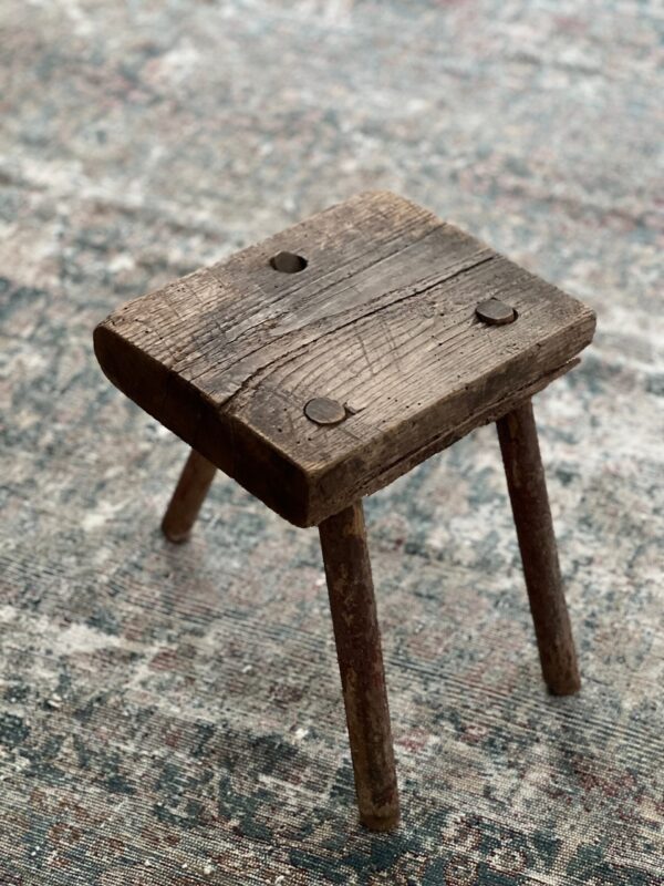 Vintage Three-Legged Stool