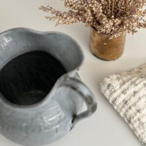 Vintage Enamelware Pitcher