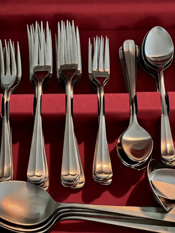Vintage Stainless Flatware Set