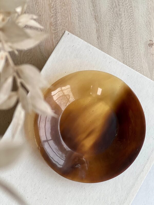 Small Vintage Horn Bowl