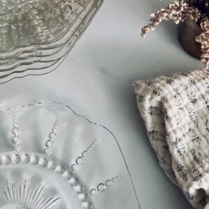 Vintage Starburst Plates (Set of 8)