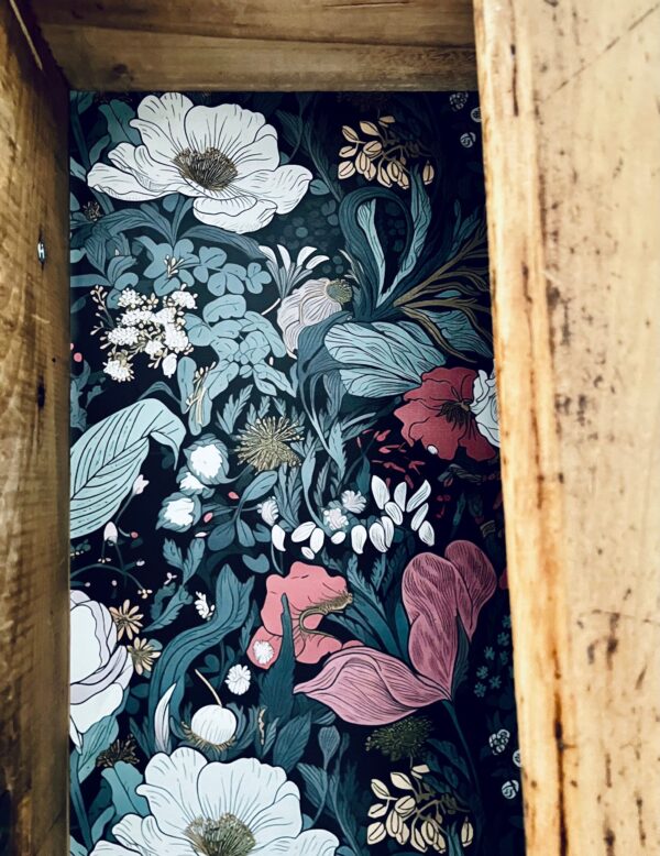 Vintage Four Drawer Wooden Dresser