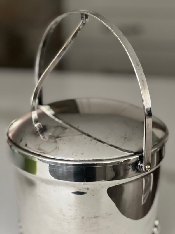 Mid-Century Hinged Ice Bucket
