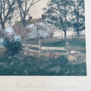 Vintage Hand Tinted Photograph