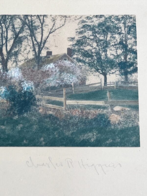 Vintage Hand Tinted Photograph