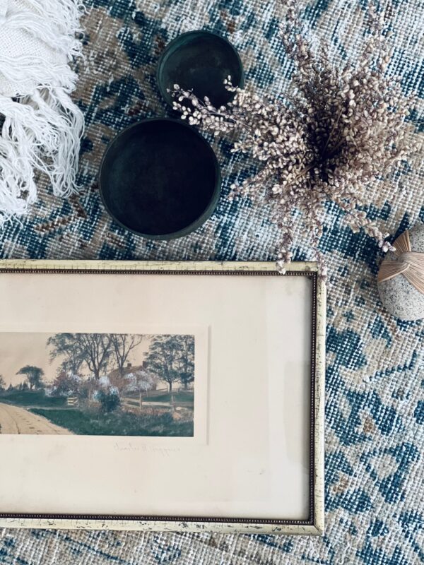 Vintage Hand Tinted Photograph - Image 2