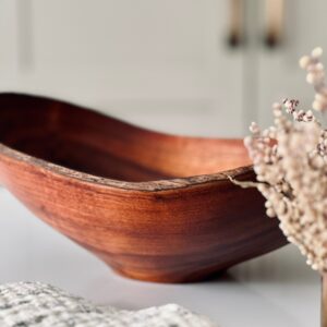 Handcrafted Wood Bowl