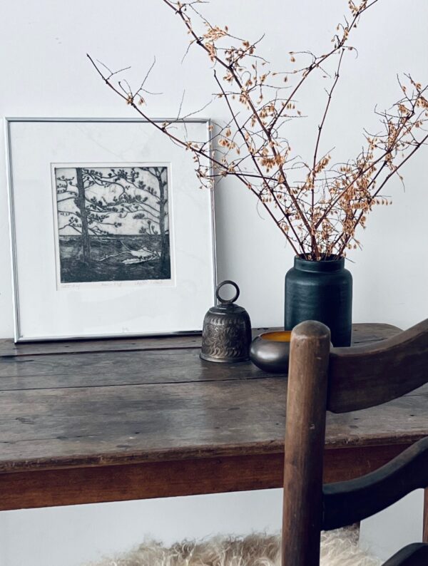 Mid-Century Forest Lithograph - Image 4
