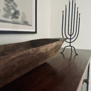 Vintage Brass Candle Holder Stand