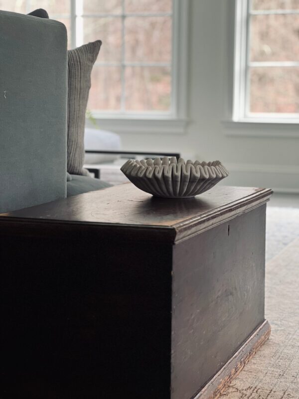 Vintage Wooden Storage Trunk